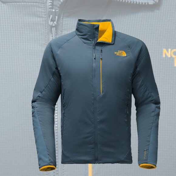 The North Face Men's Ventrix Jacket - Smoke Blue and Yellow - Large - Picture 1 of 10
